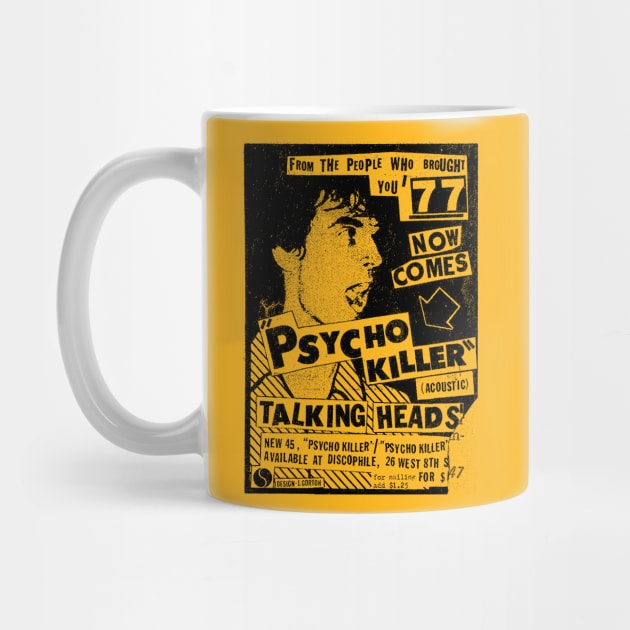 Psycho Killer / Post Punk Vintage Design by CultOfRomance